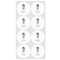 Kids Sugar Skulls Drink Topper - Medium - Set of 12