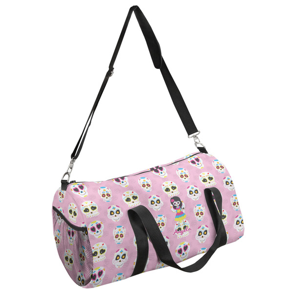 Custom Kids Sugar Skulls Duffel Bag - Large (Personalized)