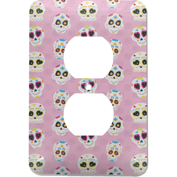 Custom Kids Sugar Skulls Electric Outlet Plate