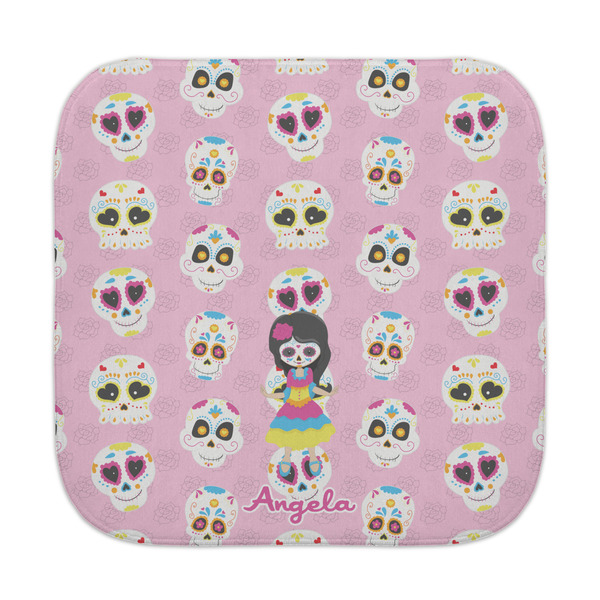 Custom Kids Sugar Skulls Face Towel (Personalized)