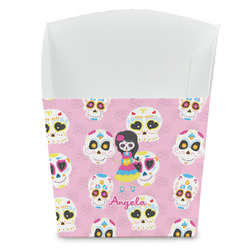 Kids Sugar Skulls French Fry Favor Boxes (Personalized)