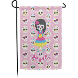 Kids Sugar Skulls Garden Flag (Personalized)