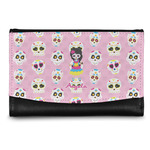 Kids Sugar Skulls Genuine Leather Women's Wallet - Small (Personalized)