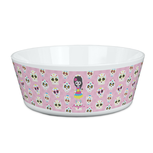 Custom Kids Sugar Skulls Kid's Bowl (Personalized)