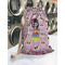 Kids Sugar Skulls Laundry Bag in Laundromat