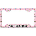 Kids Sugar Skulls License Plate Frame - Style C (Personalized)