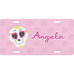 Kids Sugar Skulls Front License Plate (Personalized)