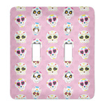 Kids Sugar Skulls Light Switch Cover (2 Toggle Plate)