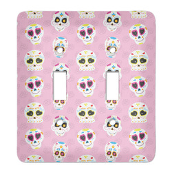 Kids Sugar Skulls Light Switch Cover (2 Toggle Plate)