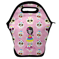 Kids Sugar Skulls Lunch Bag w/ Name or Text