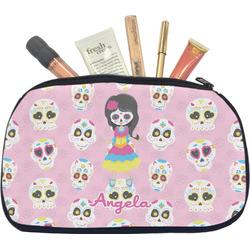 Kids Sugar Skulls Makeup / Cosmetic Bag - Medium (Personalized)