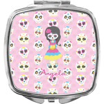 Kids Sugar Skulls Compact Makeup Mirror (Personalized)