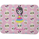 Kids Sugar Skulls Memory Foam Bath Mat - 48"x36" (Personalized)