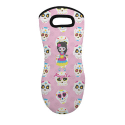 Kids Sugar Skulls Neoprene Oven Mitt - Single w/ Name or Text