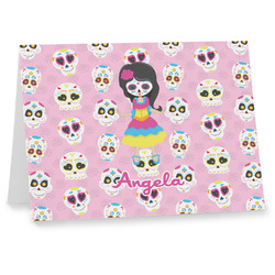 Kids Sugar Skulls Note cards (Personalized)