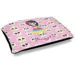 Kids Sugar Skulls Outdoor Dog Bed - Large (Personalized)