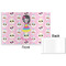 Kids Sugar Skulls Disposable Paper Placemat - Front & Back