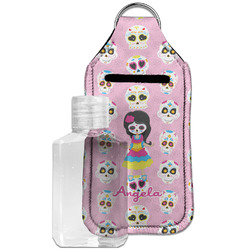 Kids Sugar Skulls Hand Sanitizer & Keychain Holder - Large (Personalized)