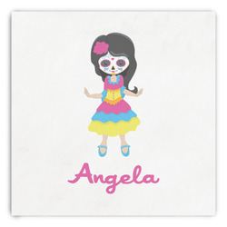 Kids Sugar Skulls Paper Dinner Napkins (Personalized)