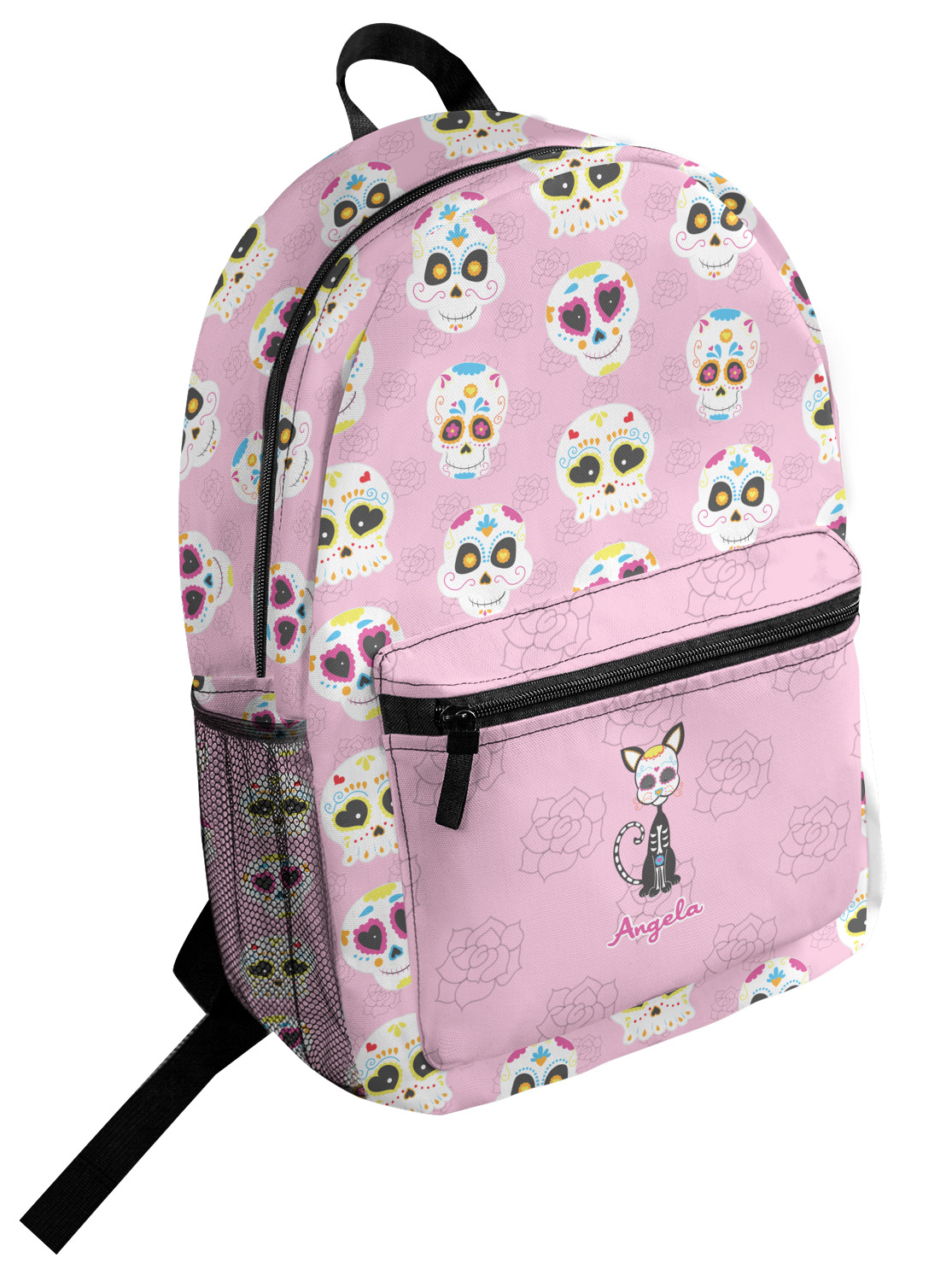 Kids Sugar Skulls Student Backpack (Personalized) - YouCustomizeIt