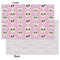 Kids Sugar Skulls Tissue Paper - Heavyweight - Small - Front & Back