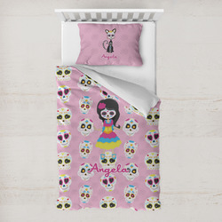 Kids Sugar Skulls Toddler Bedding w/ Name or Text