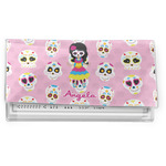 Kids Sugar Skulls Vinyl Checkbook Cover (Personalized)