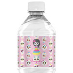 Kids Sugar Skulls Water Bottle Labels - Custom Sized (Personalized)