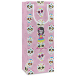 Kids Sugar Skulls Wine Gift Bags (Personalized)