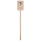 Kids Sugar Skulls Wooden 6.25" Stir Stick - Rectangular - Single Stick