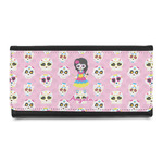 Kids Sugar Skulls Leatherette Ladies Wallet (Personalized)