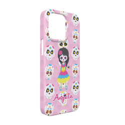 Kids Sugar Skulls iPhone Case - Plastic - iPhone 13 Pro (Personalized)