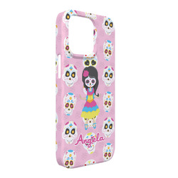 Kids Sugar Skulls iPhone Case - Plastic - iPhone 13 Pro Max (Personalized)