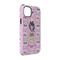 Kids Sugar Skulls iPhone 14 Tough Case - Angle