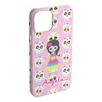 Kids Sugar Skulls iPhone Case - Plastic (Personalized)