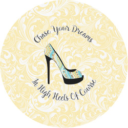 High Heels Multipurpose Round Labels - 1"