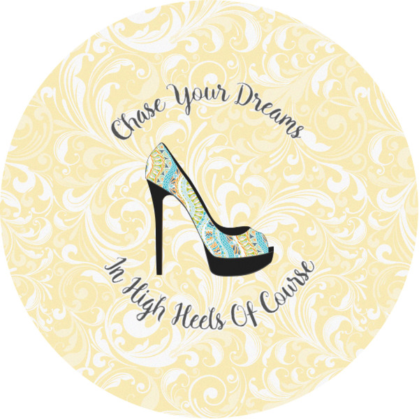 Custom High Heels Multipurpose Round Labels - 1"