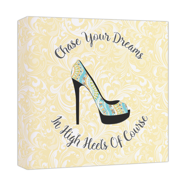 Custom High Heels Canvas Print - 12x12