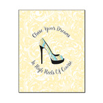 High Heels Wood Print - 16x20