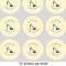 High Heels 2" Multipurpose Round Labels - Sheet