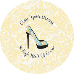 High Heels Multipurpose Round Labels - 2"