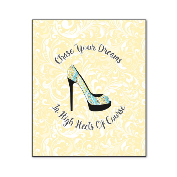 Custom High Heels Wood Print - 20x24