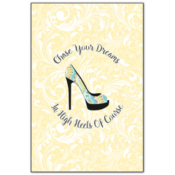 High Heels Wood Print - 20x30