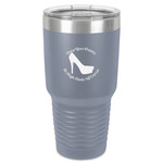 High Heels 30 oz Stainless Steel Tumbler - Grey - Single-Sided