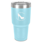 High Heels 30 oz Stainless Steel Tumbler - Teal - Single-Sided