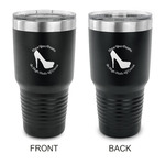 High Heels 30 oz Stainless Steel Tumbler - Black - Double Sided