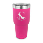 High Heels 30 oz Stainless Steel Tumbler - Pink - Single Sided