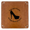 High Heels 9" x 9" Leatherette Snap Up Tray - APPROVAL (FLAT)