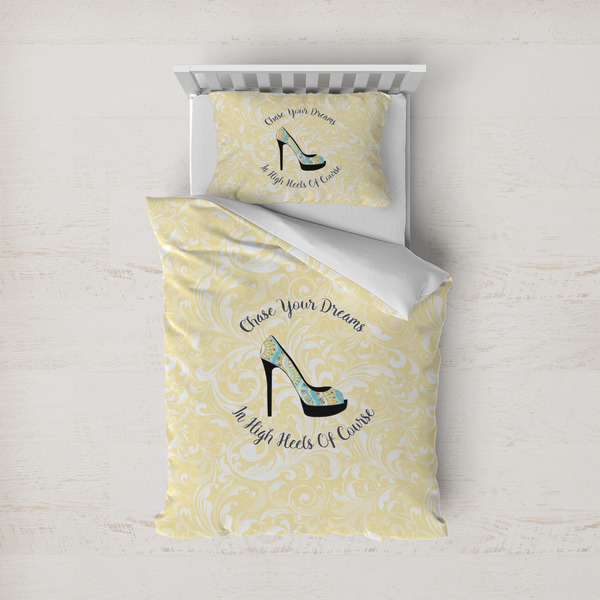 Custom High Heels Duvet Cover Set - Twin