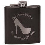 High Heels Black Flask Set